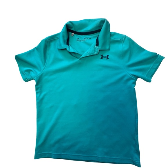 Other - Under Armour boys size small dry fit golfing shirt